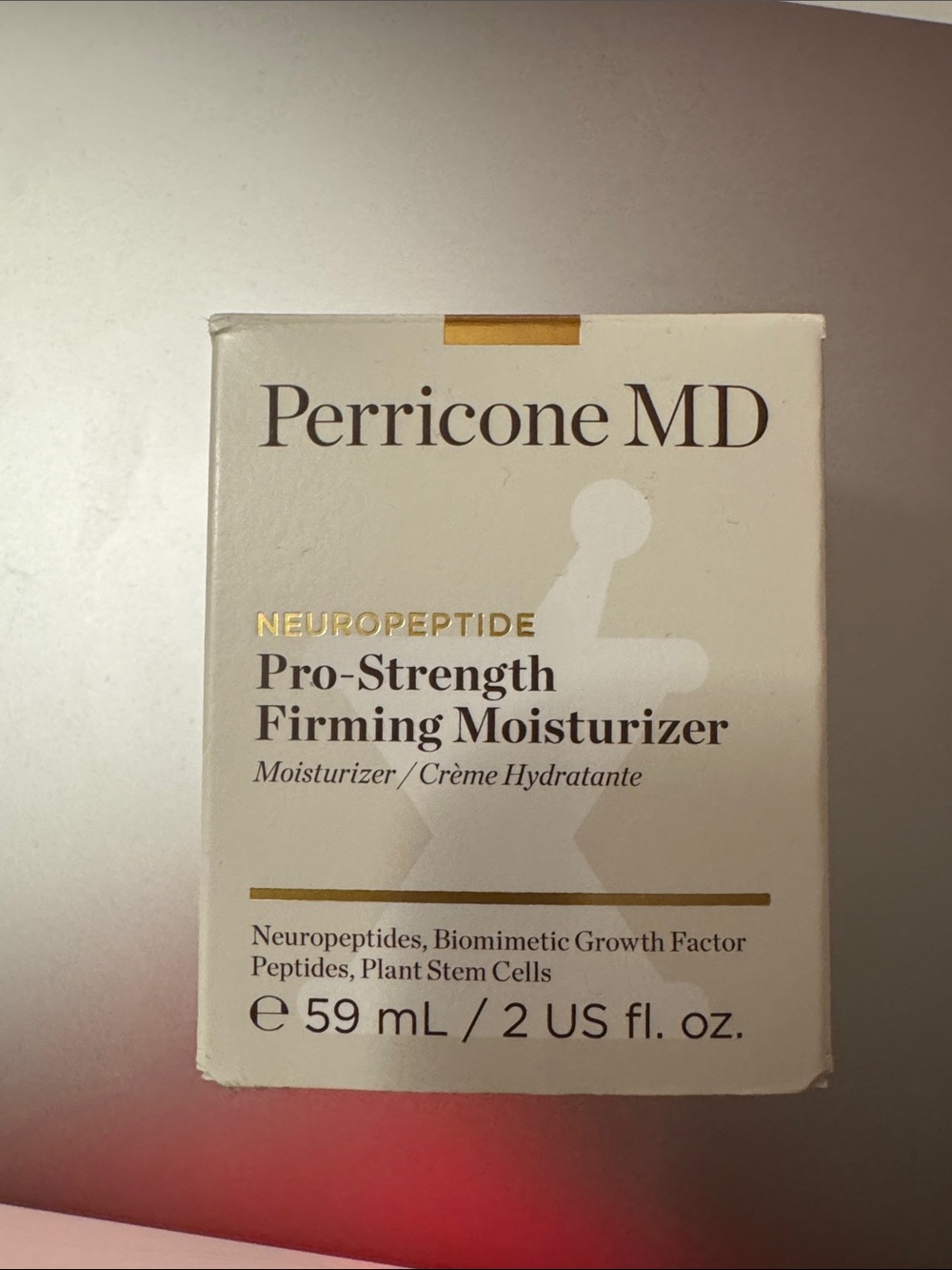 Perricone MD Pro-Strength Firming Moisturizer - Cream with Gold Accents